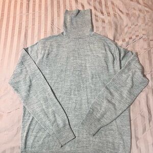 J. Crew Light Gray Turtleneck Sweater